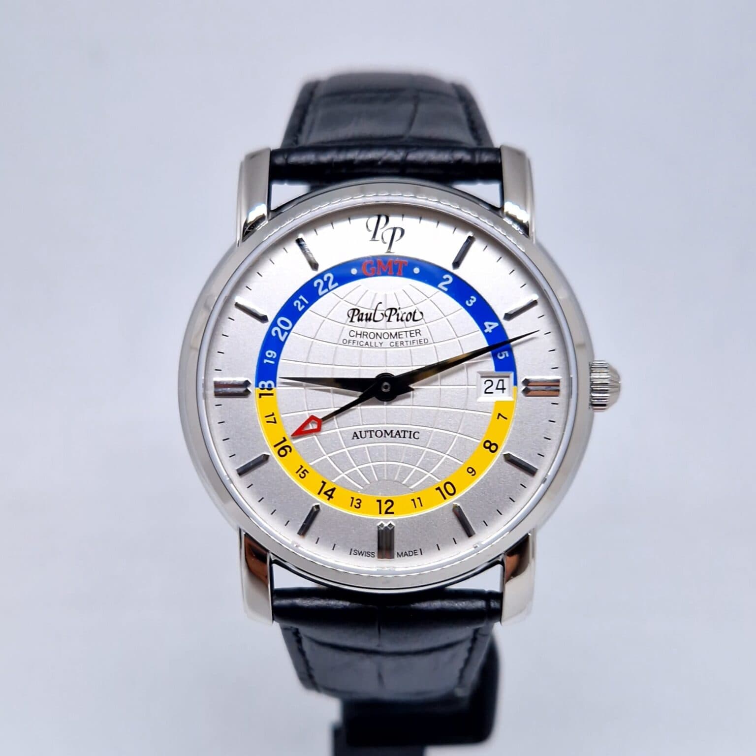 Paul Picot Firshire GMT – Ref. P3755.SG.GMT.1131.7601, New