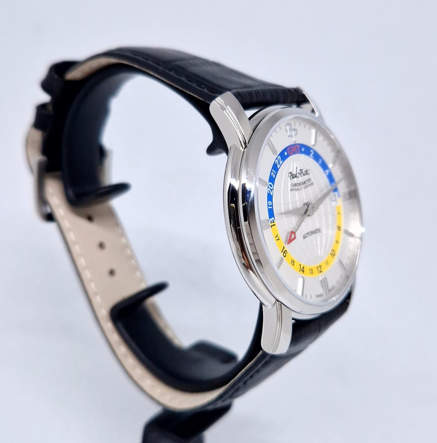 Paul Picot Firshire GMT – Ref. P3755.SG.GMT.1131.7601, New – 7/9