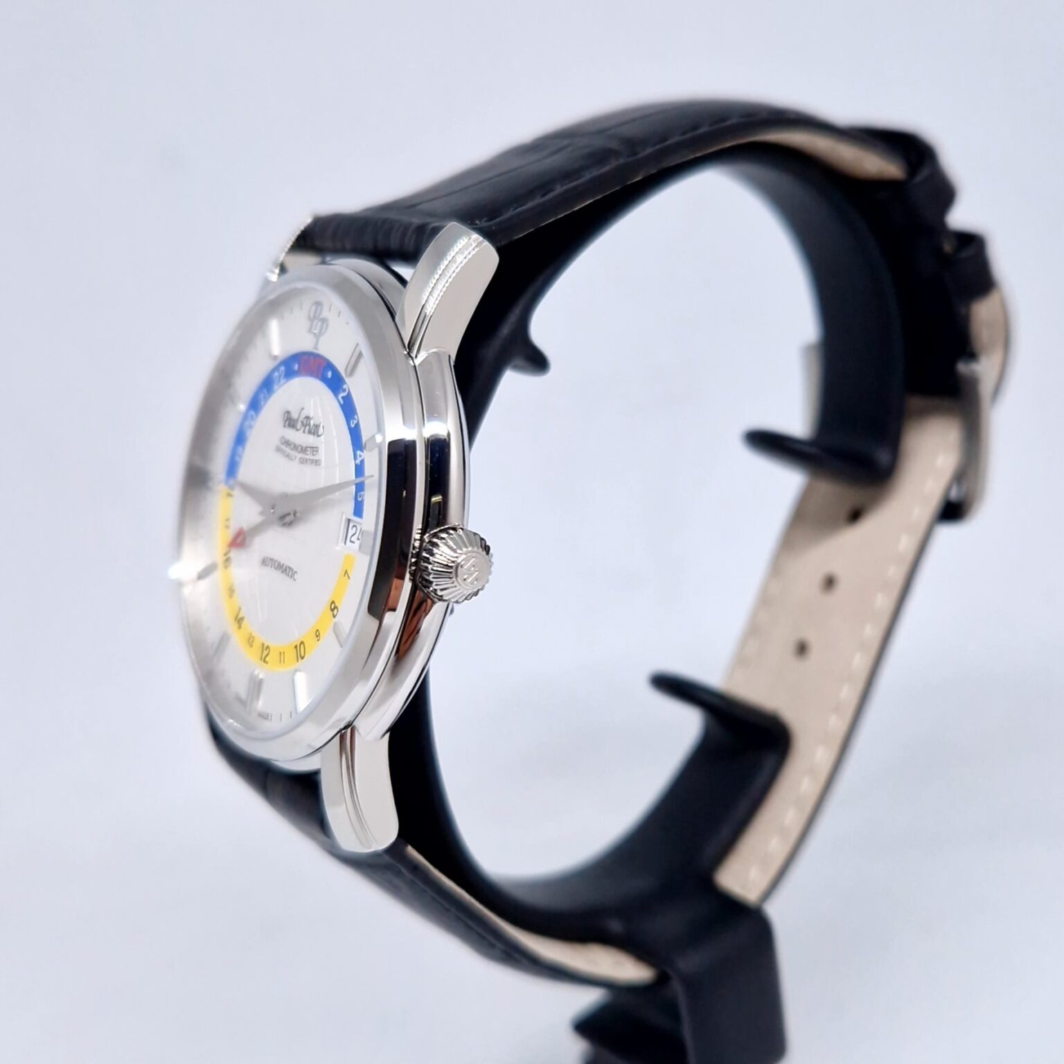 Paul Picot Firshire GMT – Ref. P3755.SG.GMT.1131.7601, New – 5/9
