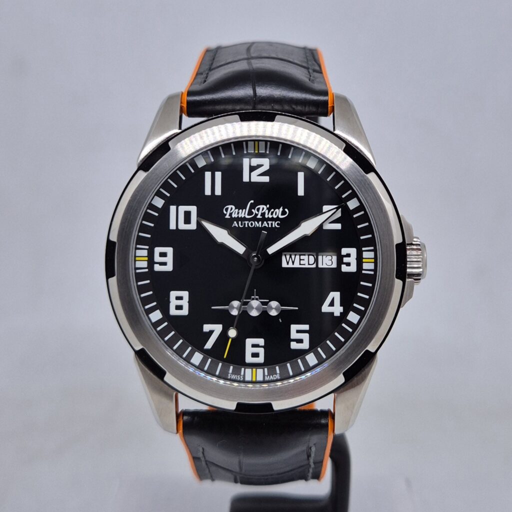 Paul Picot Pilot – Ref. P2053.BBBBL, Neu – 1/11