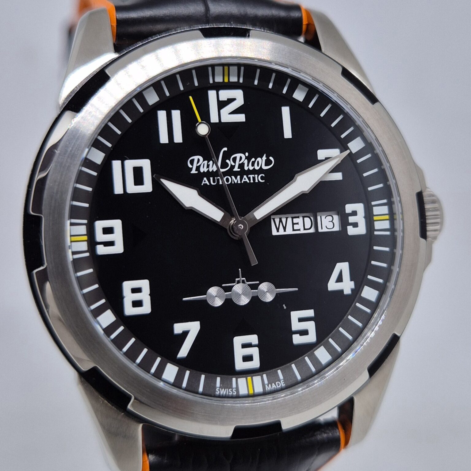 Paul Picot Pilot – Ref. P2053.BBBBL, Neu – 2/11