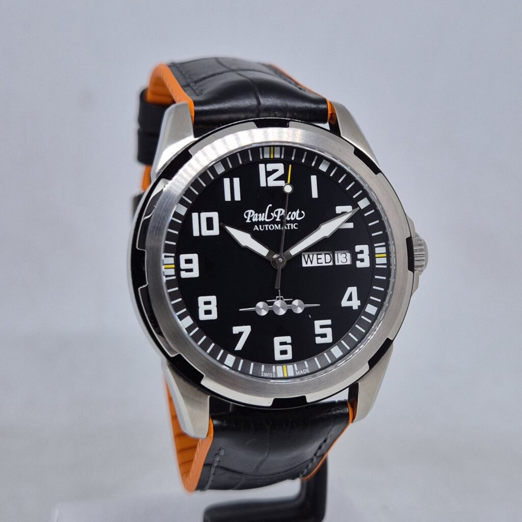 Paul Picot Pilot – Ref. P2053.BBBBL, Neu – 7/11