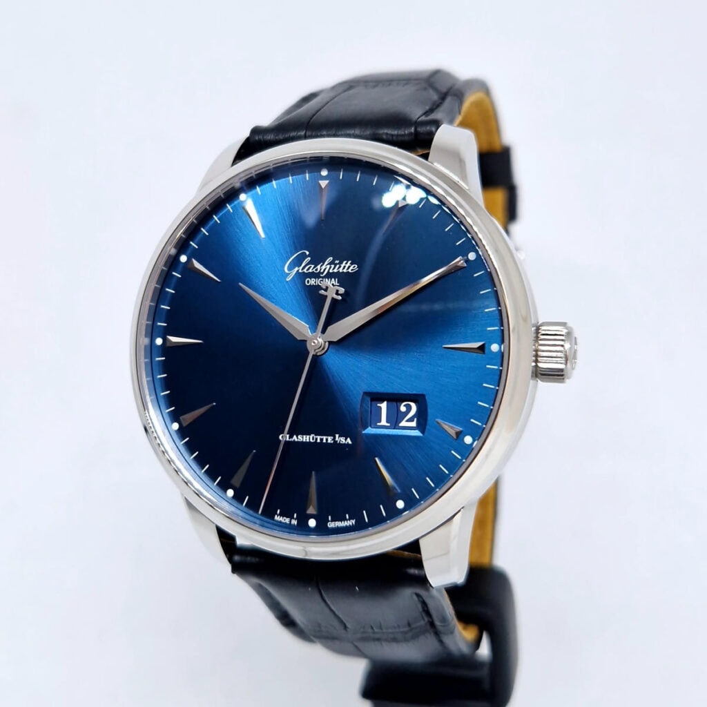 Glashütte Original Senator Panoramadatum – Ref. 1-36-03-04-02-01, Neu – 3/14