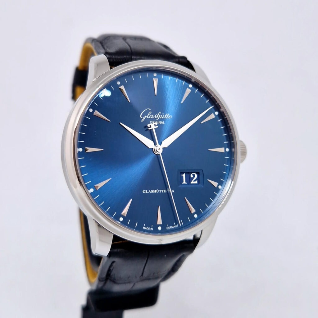 Glashütte Original Senator Panoramadatum – Ref. 1-36-03-04-02-01, Neu – 9/14