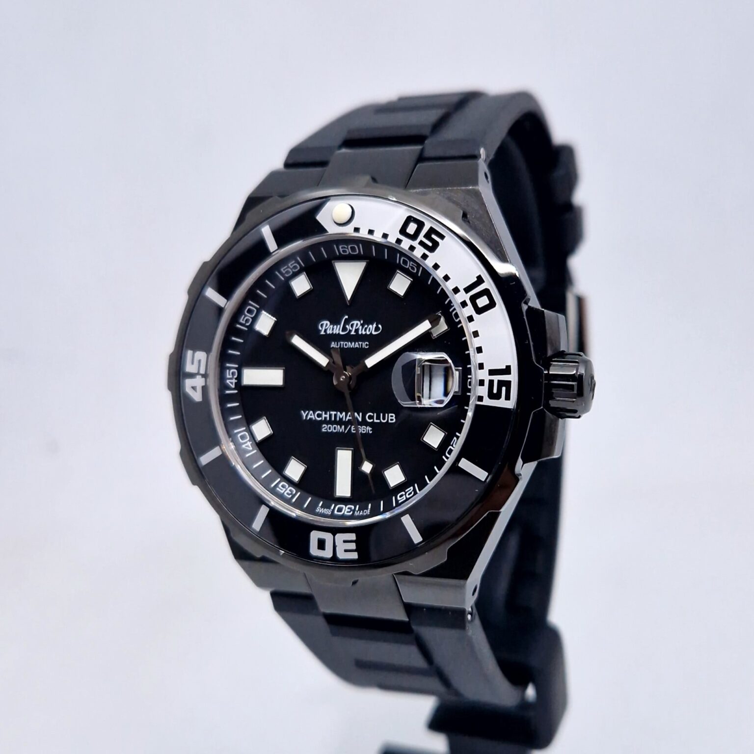 Paul Picot Yachtman – Ref. P1251N.NBL.3614C, New – 4/11