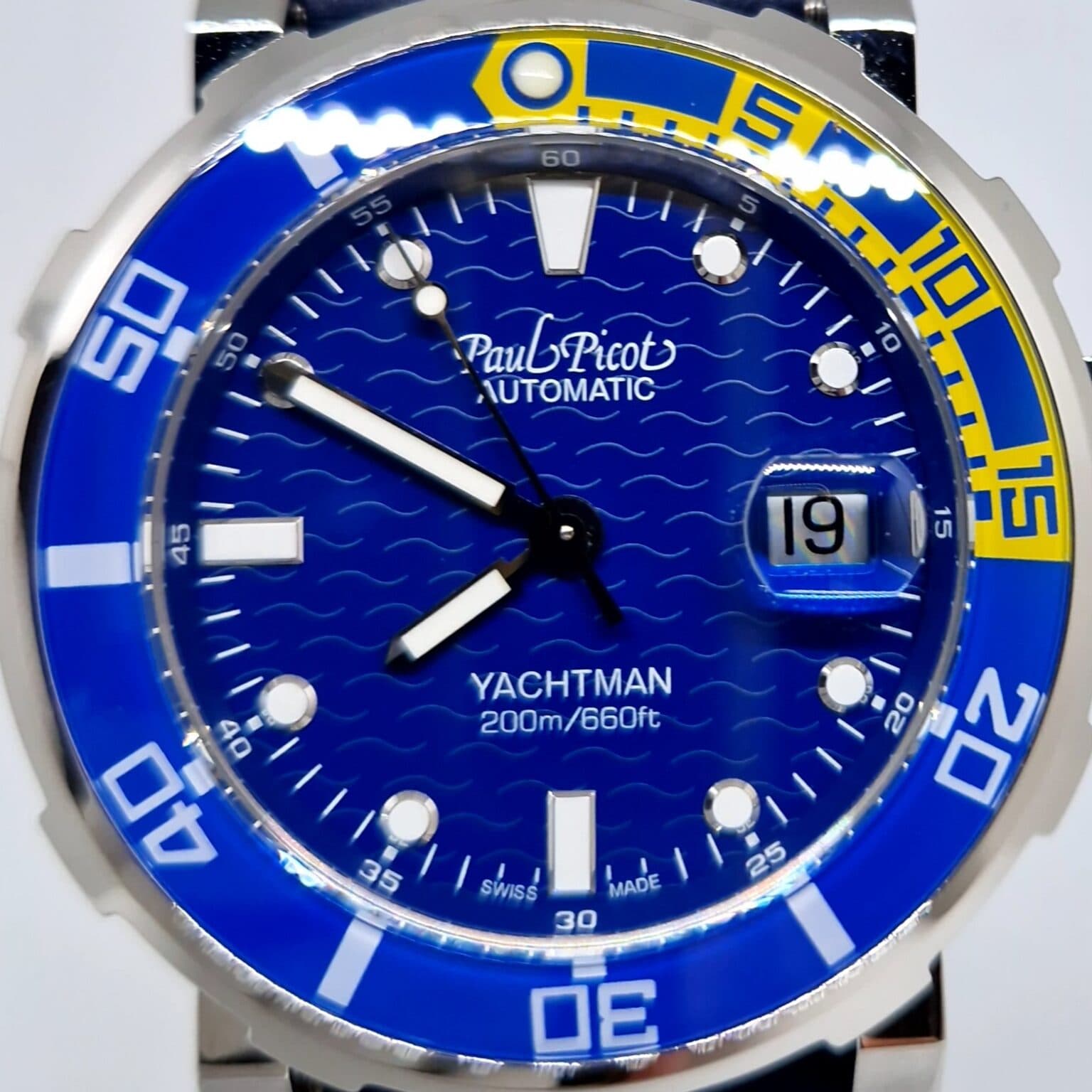 Paul Picot Yachtman – Ref. P1151.SGB.2614CM010, Neu – Bild 2/11