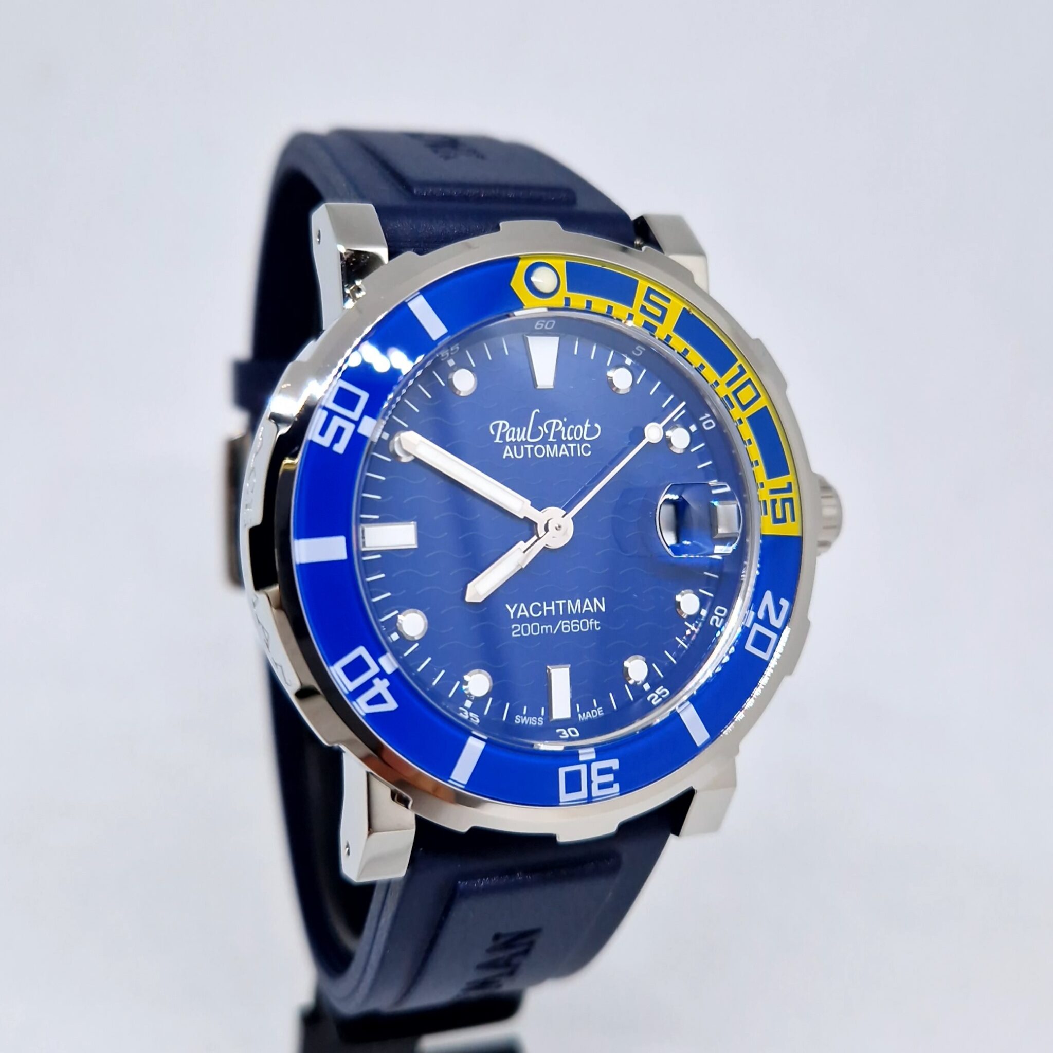 Paul Picot Yachtman – Ref. P1151.SGB.2614CM010, Neu – 7/11