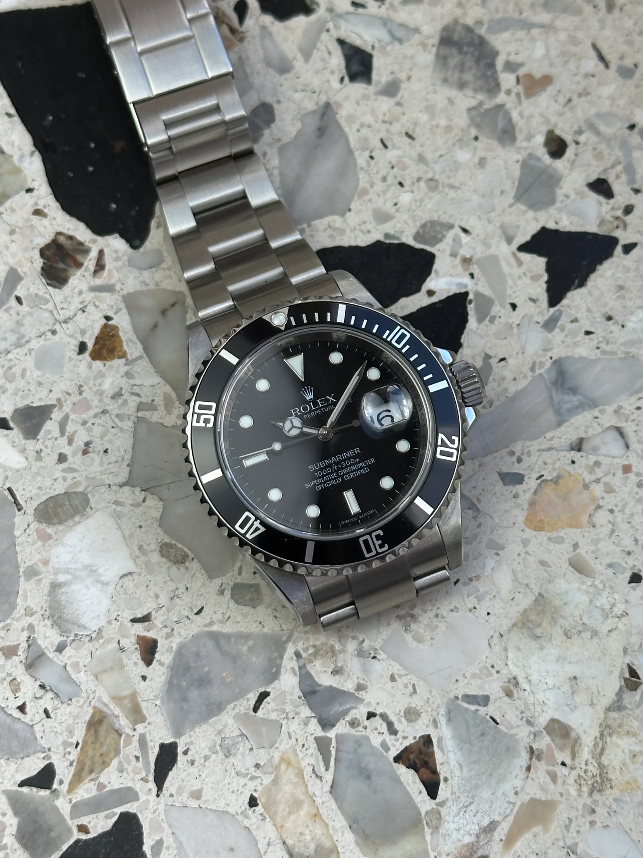 Rolex Submariner Date 16610 – Ref. 16610, very good – 9/15