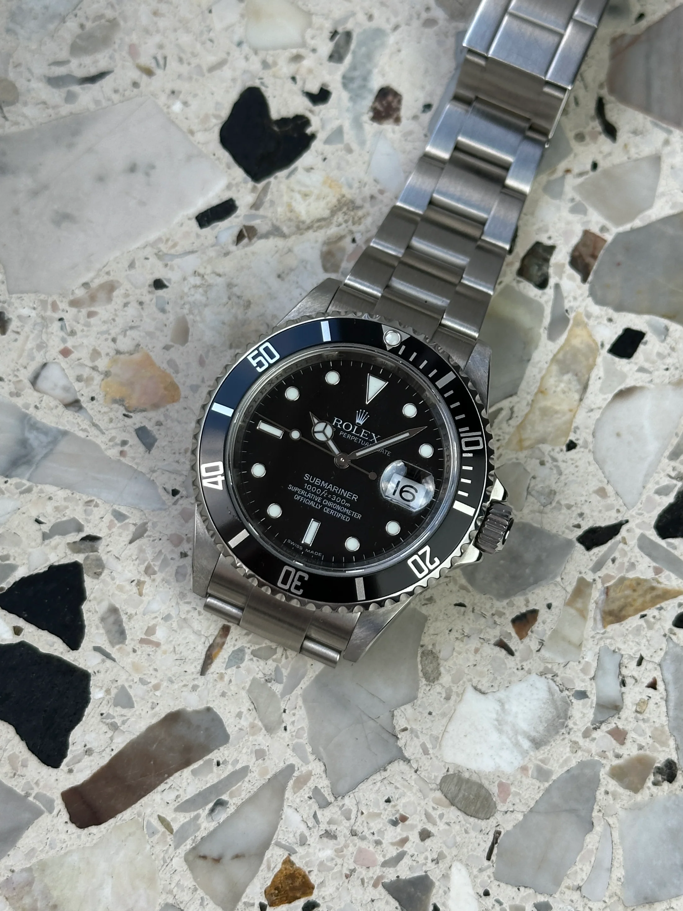 Rolex Submariner Date 16610 – Ref. 16610, very good – 10/15