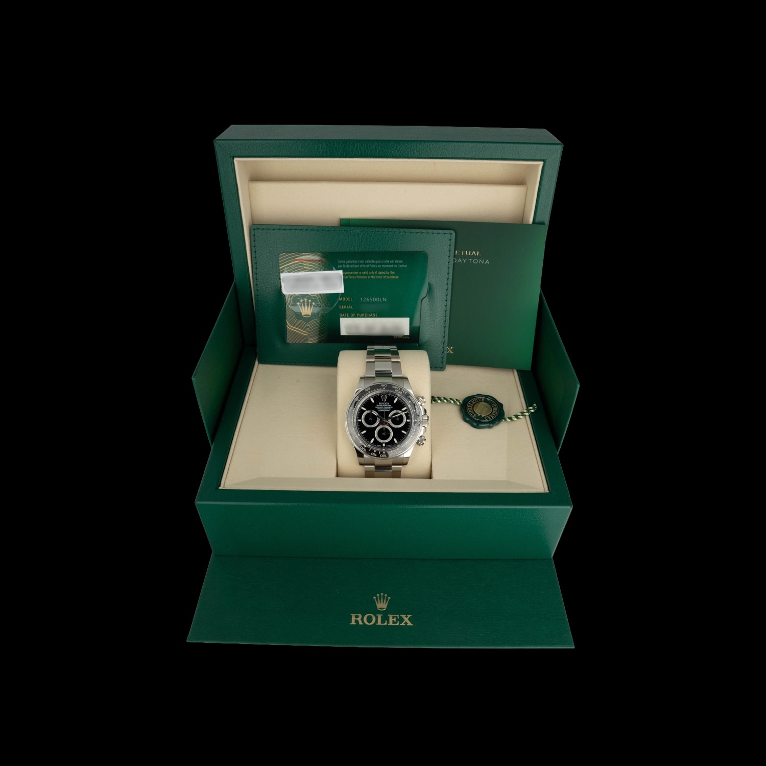 Rolex Daytona – Ref. 116500LN, Neu – 8/8