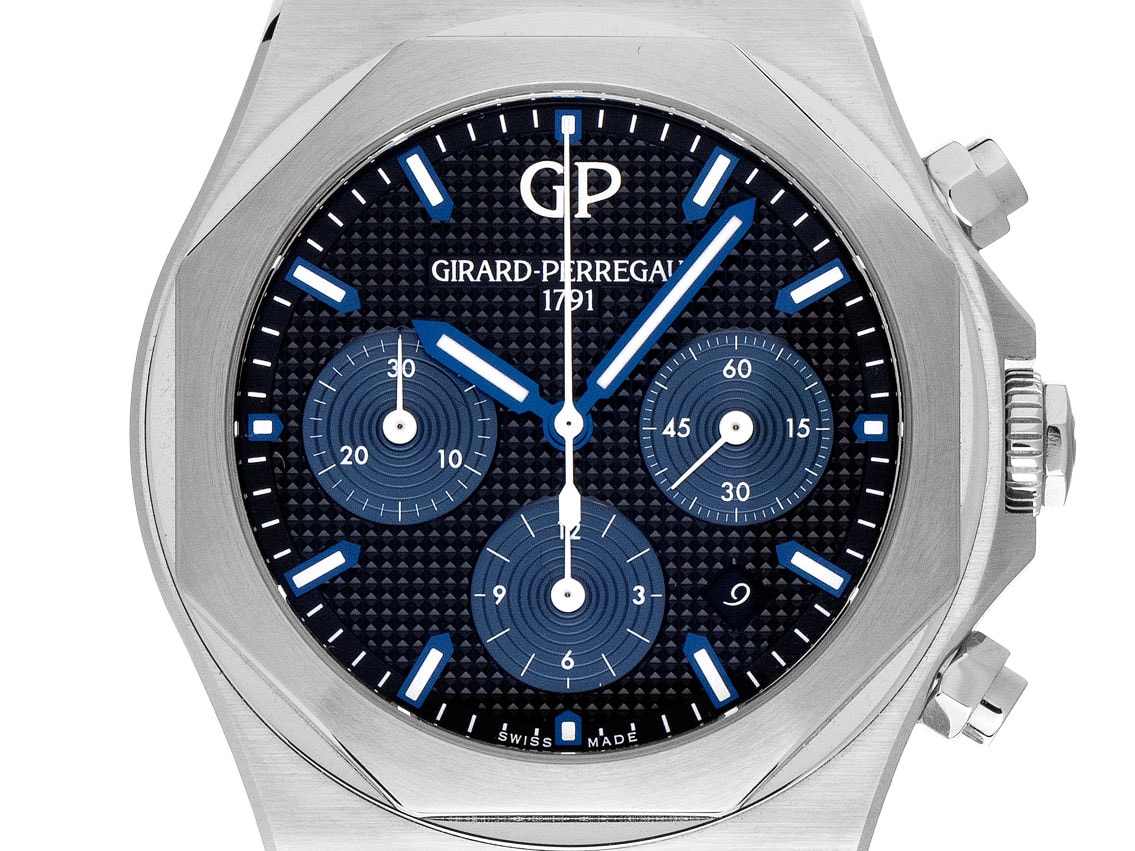 Girard Perregaux Laureato – Ref. 81020-11-631-11A, like new – 1/8