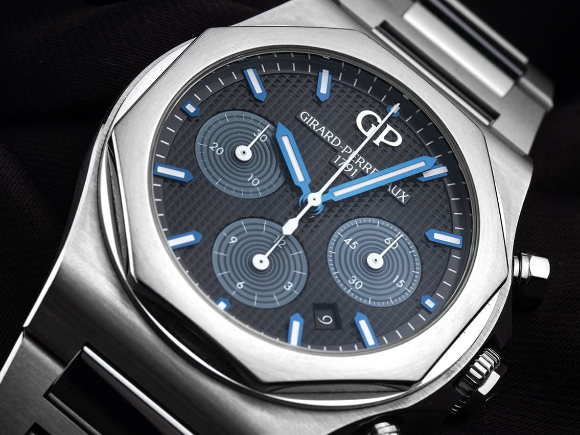 Girard Perregaux Laureato – Ref. 81020-11-631-11A, like new – Image 2/8