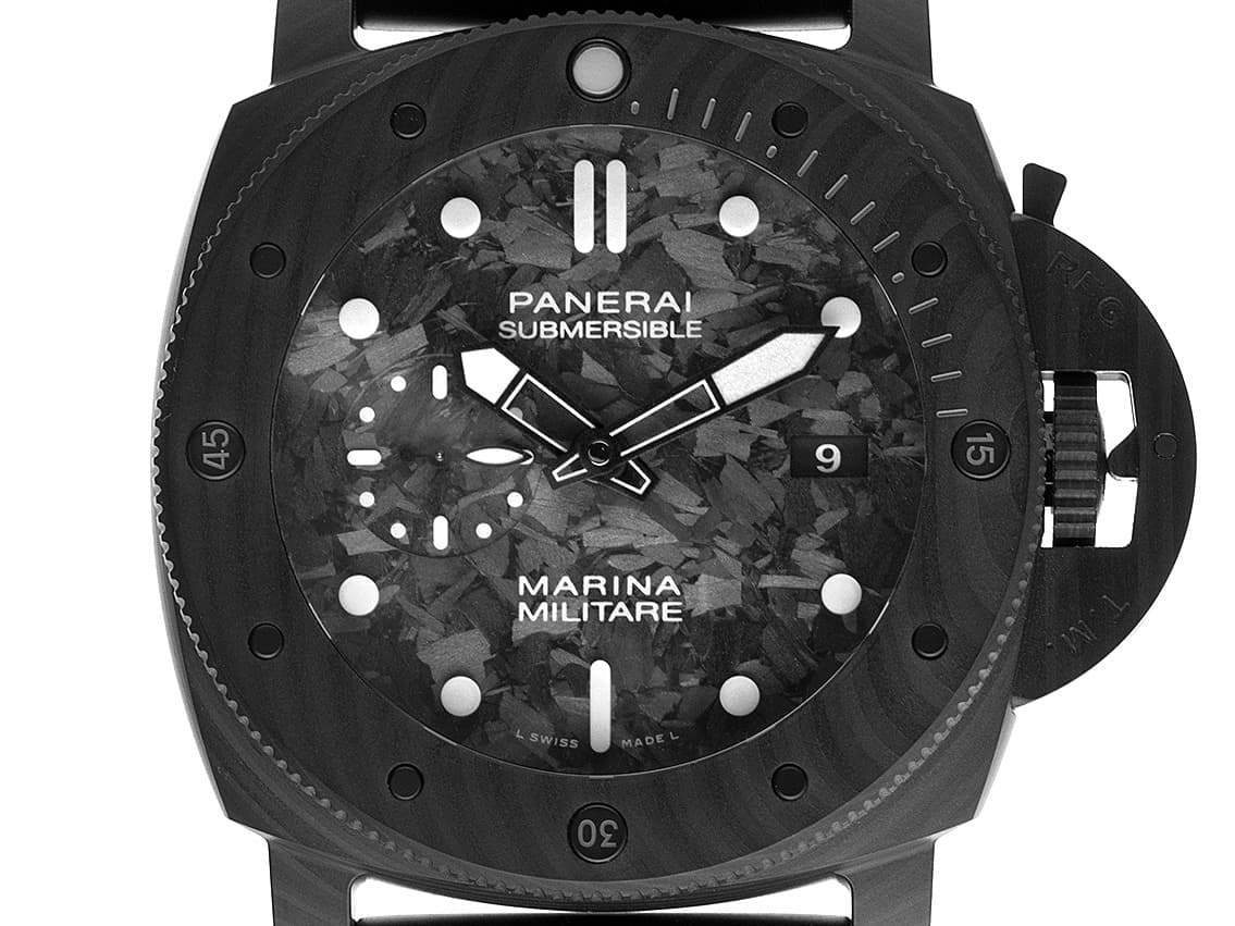 Panerai Submersible Marina Militare Carbotech – Ref. PAM00979, Neu