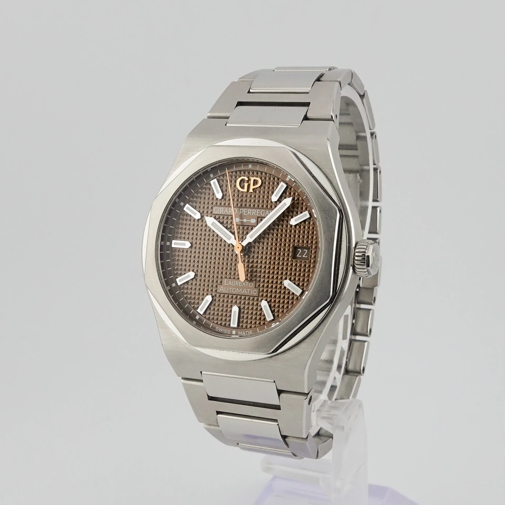 Girard Perregaux Laureato – Ref. 81005-11-3154-1CM, Wie neu – 2/5