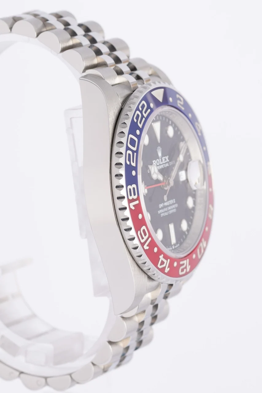 Rolex GMT-Master II – Ref. 126710BLRO, Sehr gut – 5/10