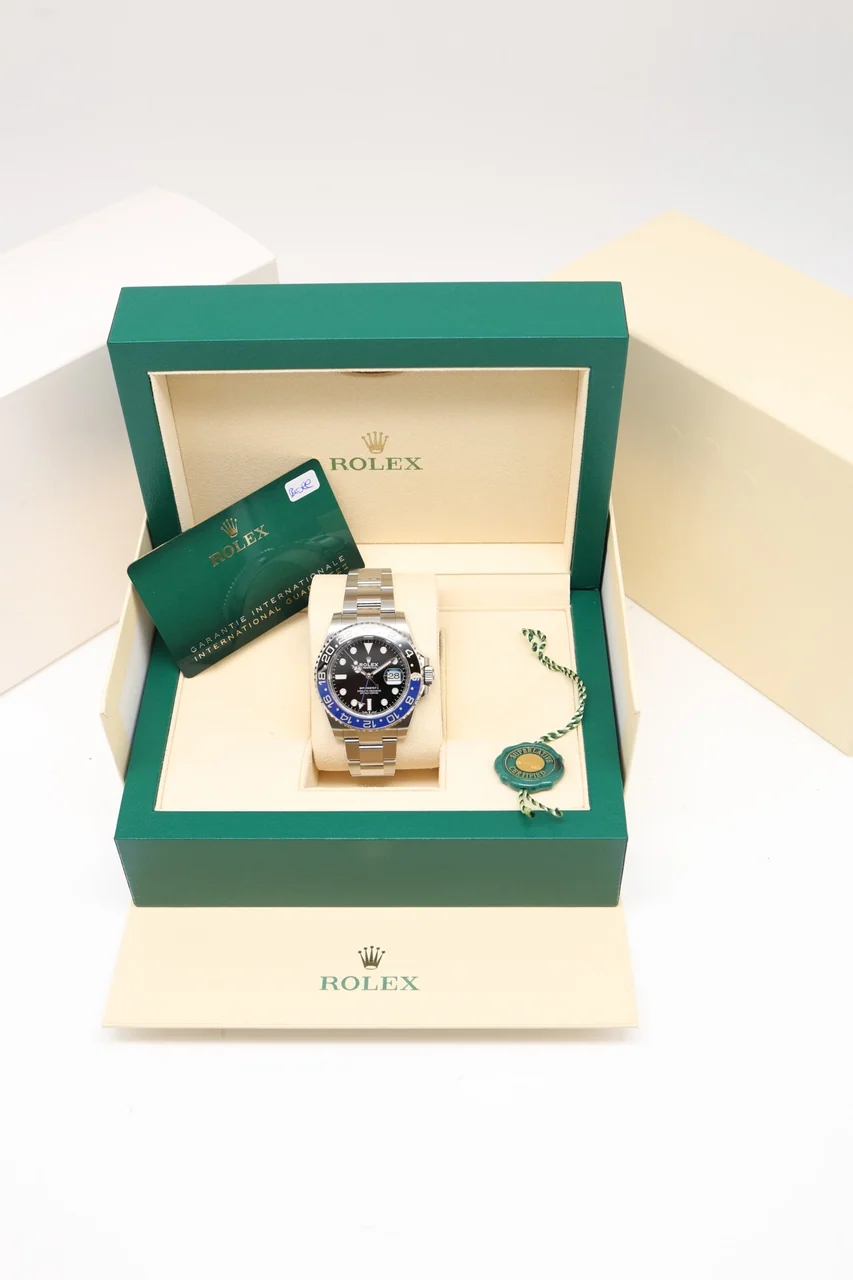 Rolex GMT-Master II – Ref. 126710BLNR, Wie neu – 9/10