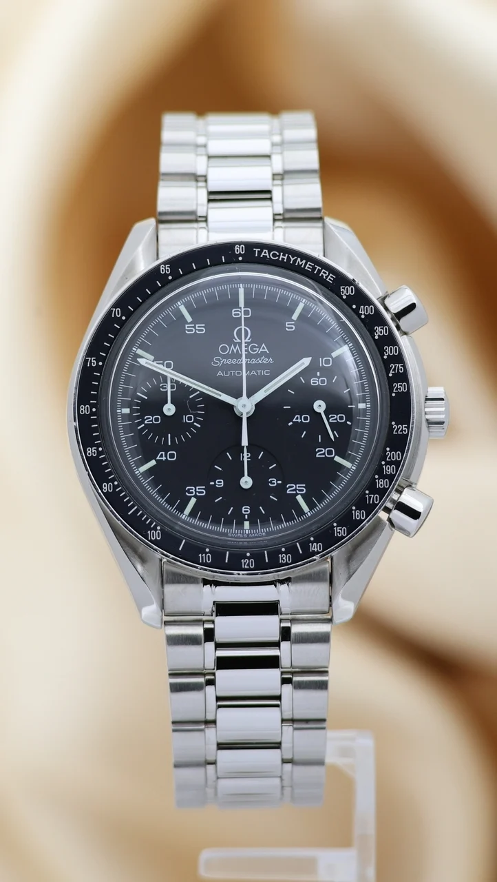 Omega Speedmaster Reduced – Ref. 35105000, very good – 1/9