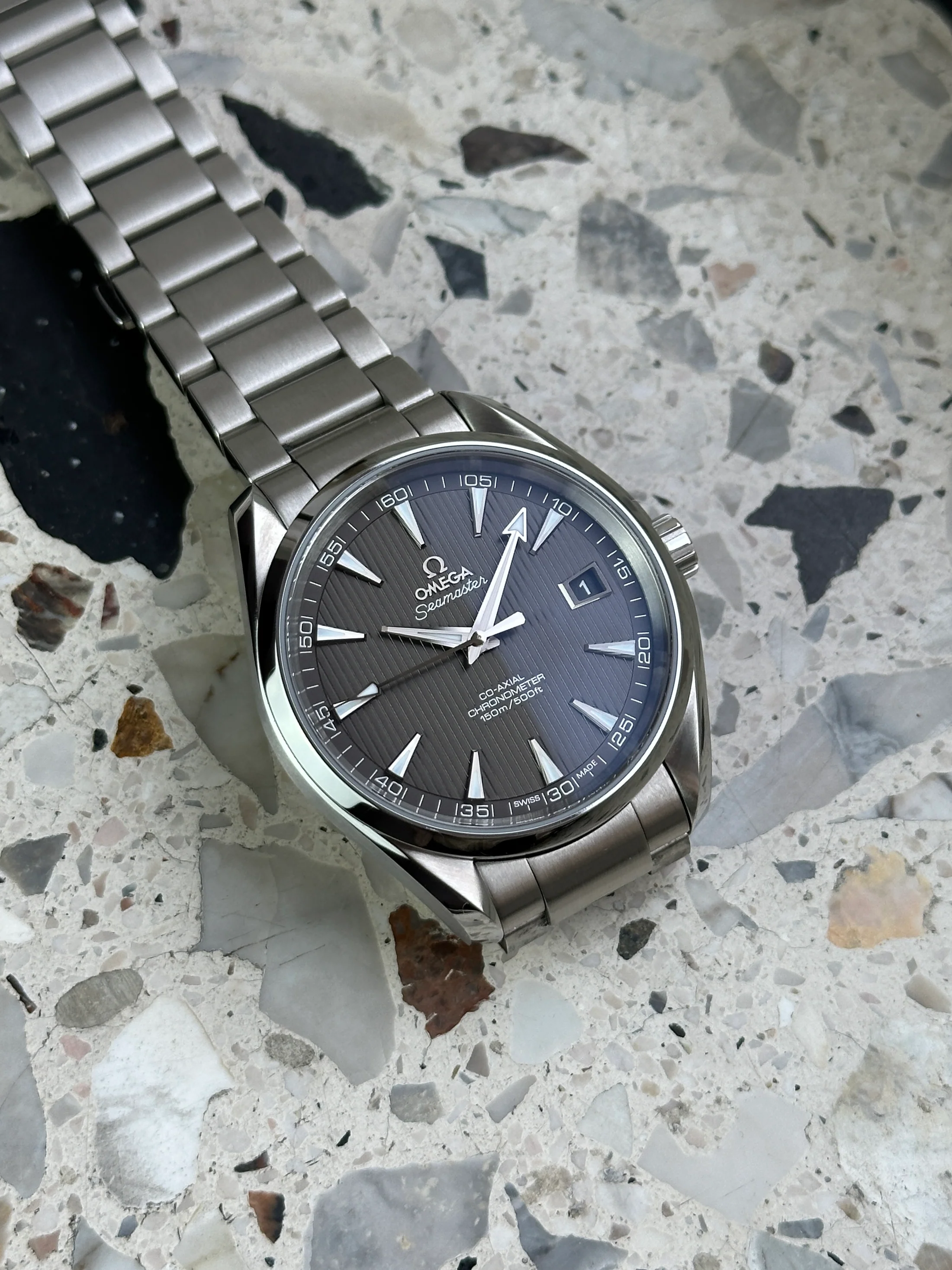 Omega Aqua Terra – Ref. 231.10.42.21.06.001, very good – 7/14
