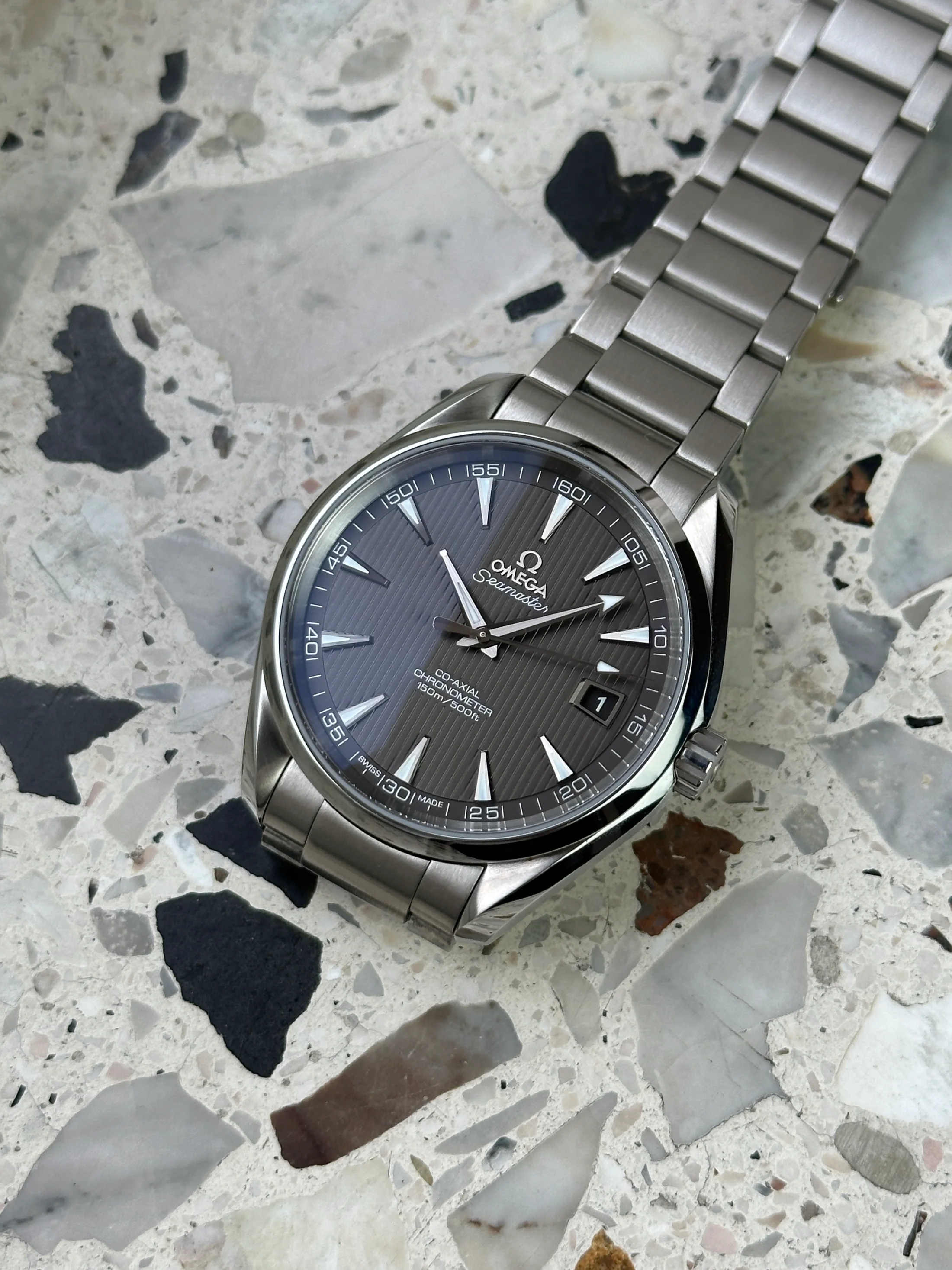 Omega Aqua Terra – Ref. 231.10.42.21.06.001, very good – 14/14