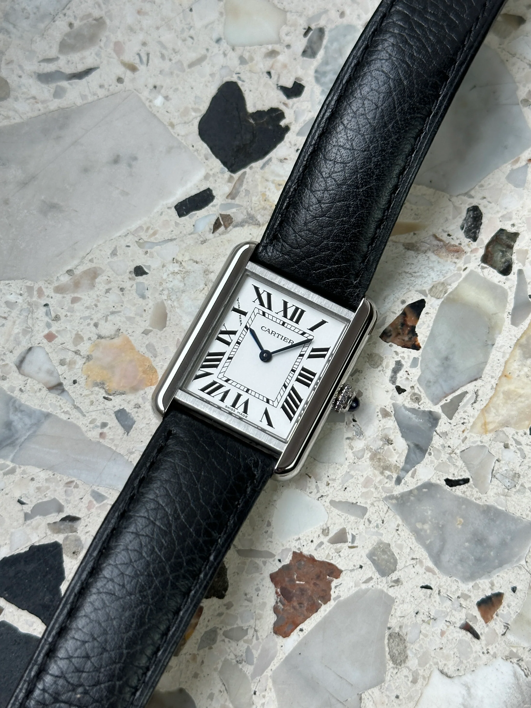 Cartier Tank Solo – Ref. WSTA0030, very good – 14/14