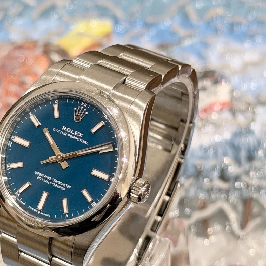 Rolex Perpetual 34 – Ref. 124200, Sehr gut – 4/6