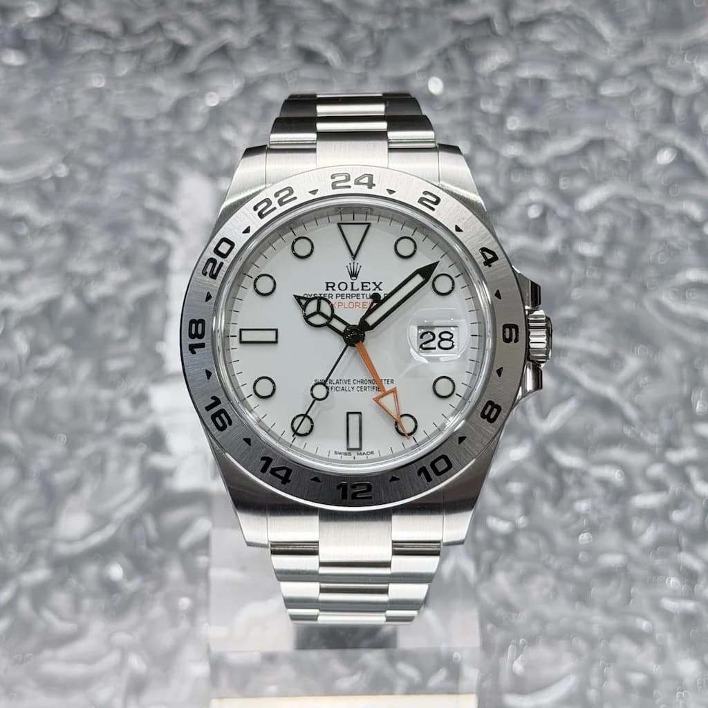 Rolex Explorer II – Ref. 216570, Sehr gut