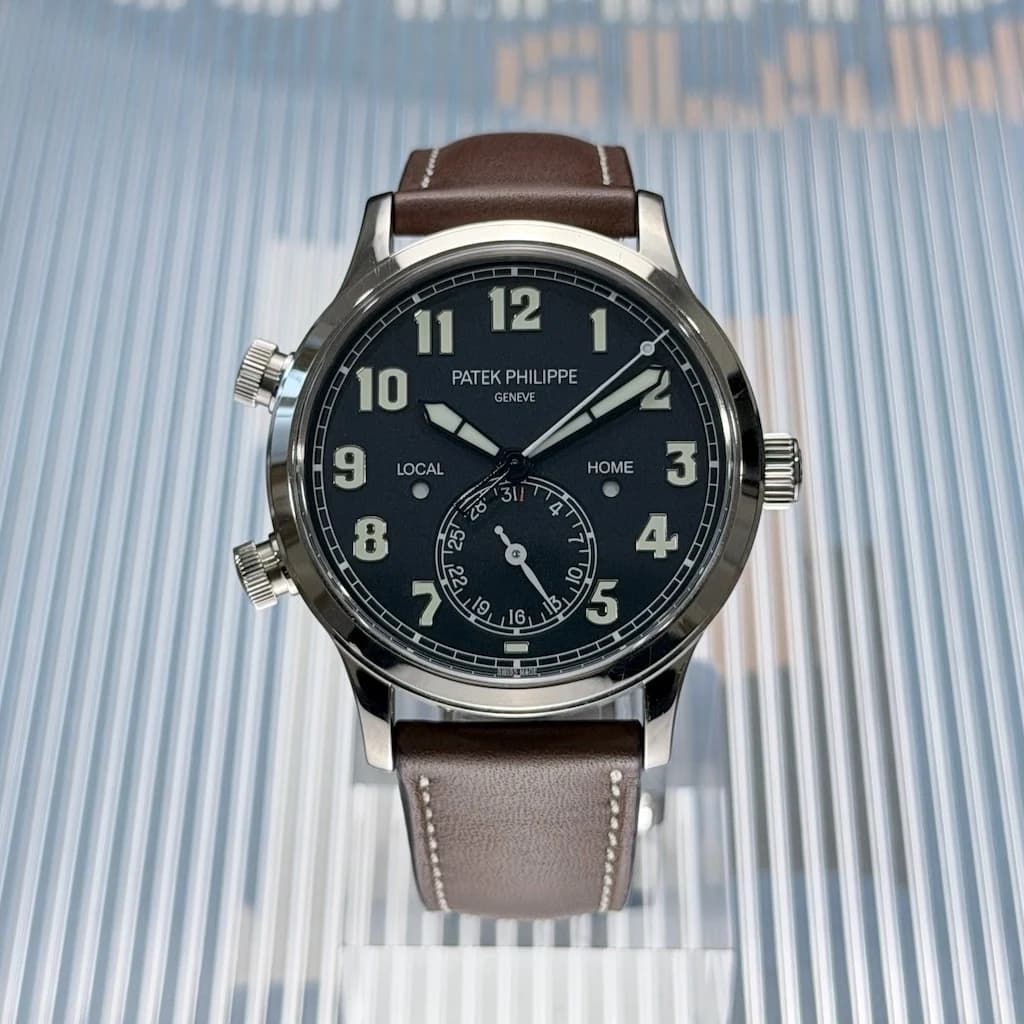 Patek Philippe Pilot Travel Time – Ref. 5524G-001, Sehr gut