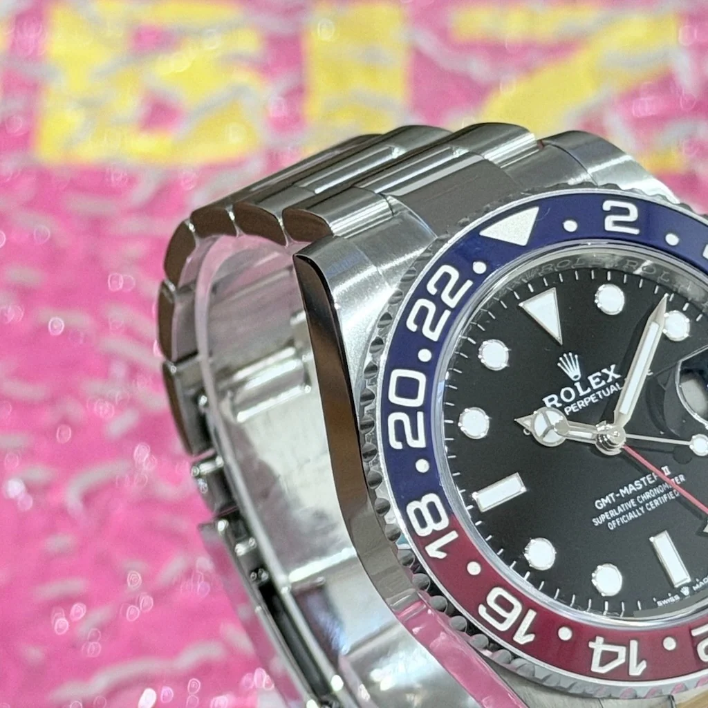 Rolex GMT-Master II – Ref. 126710BLRO, Wie neu – 6/6