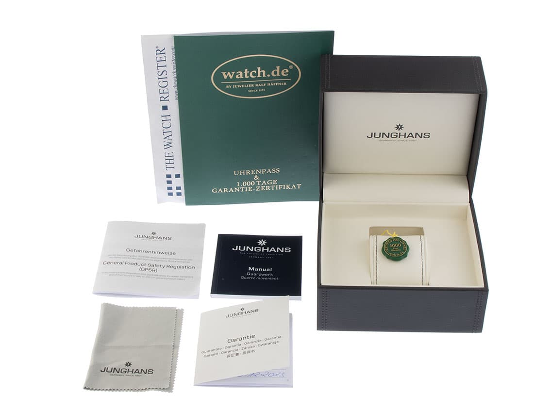 Junghans Max Bill – Ref. 47/7452.46, Wie neu – Bild 2/8