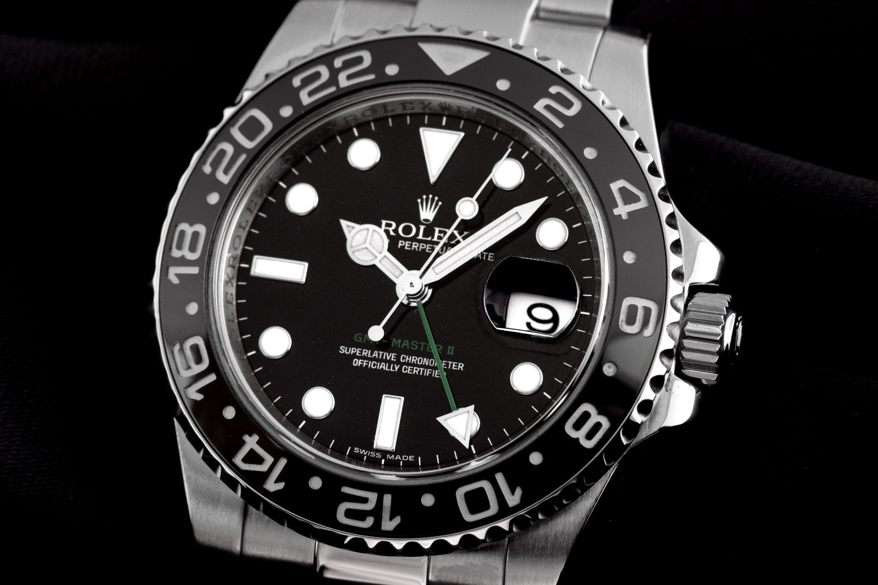 Rolex GMT-Master – Ref. 116710LN, Sehr gut – 3/8