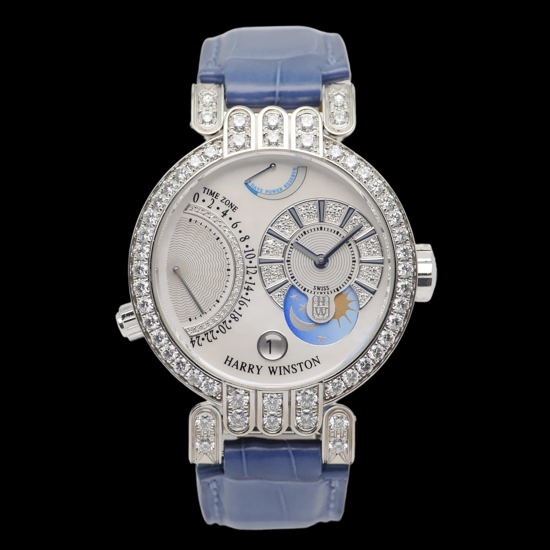 Harry Winston Premier – Ref. 200-MMTZ39W, Sehr gut