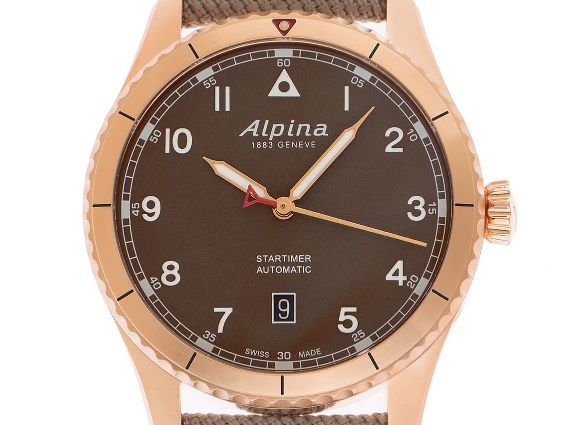 Alpina Startimer Pilot – Ref. AL-525BR4S24, Neu
