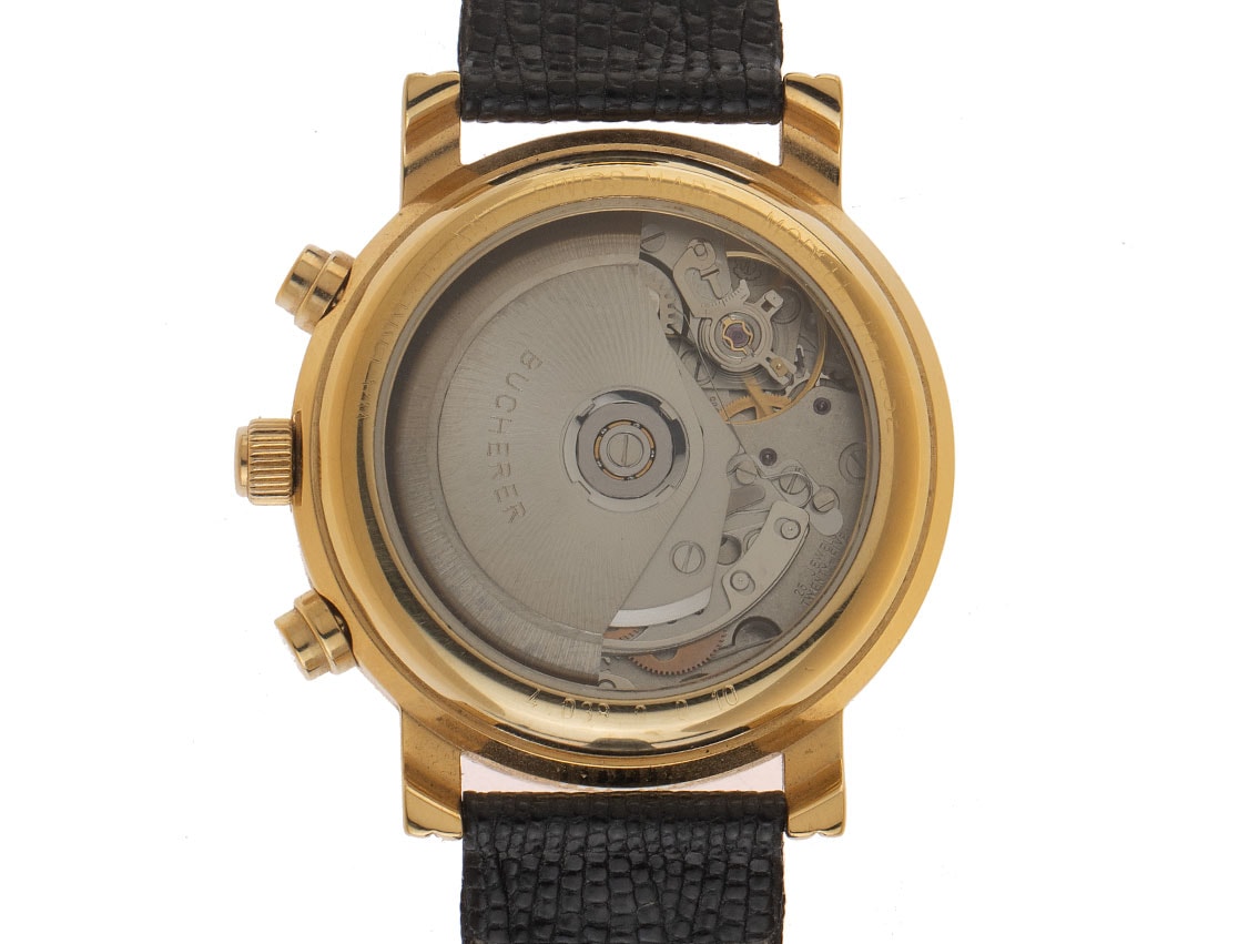 Bucherer Day-Date Chronograph – Ref. 4.038.0.0.10, Sehr gut – 6/9