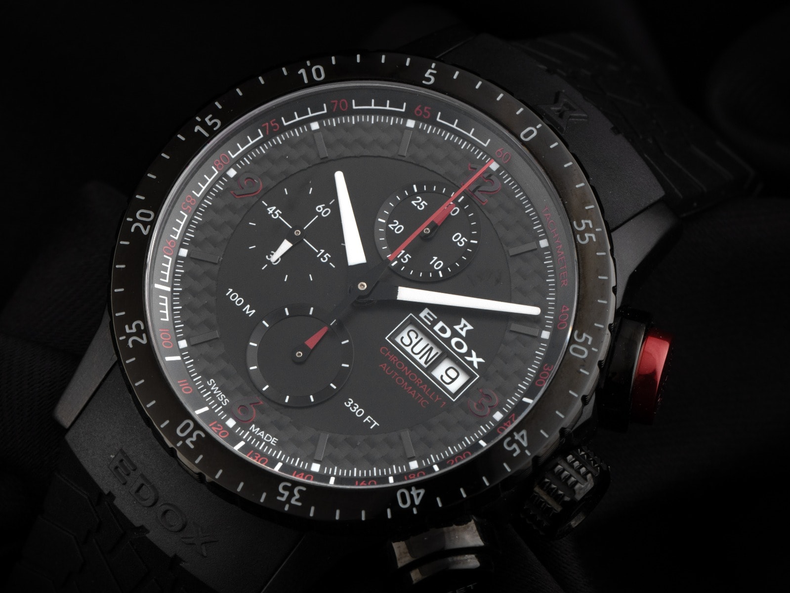 Edox Chronorally – Ref. 01118, like new – 3/7