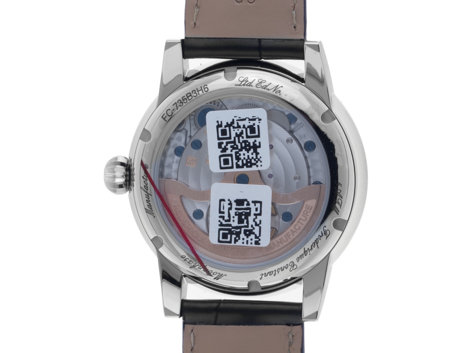 Frederique Constant Big Date – Ref. FC-735B3H6, New – 6/7