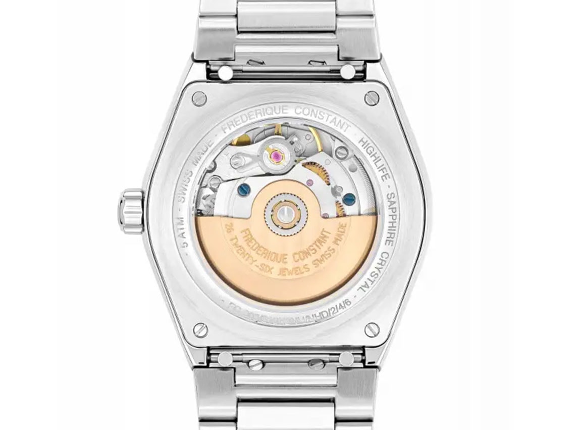Frederique Constant Highlife – Ref. FC-303LB2NH6B, New – 5/6