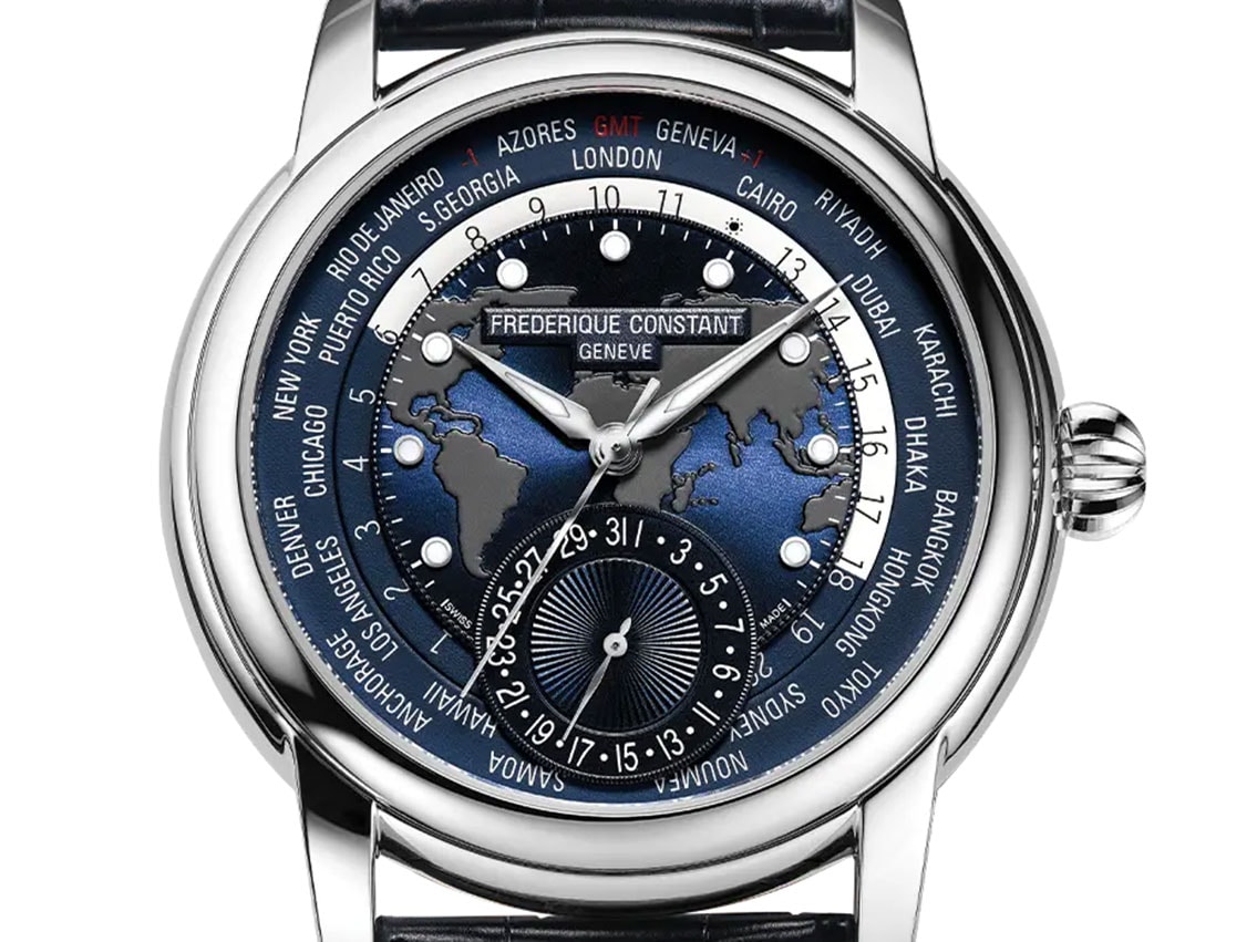 Frederique Constant Worldtimer – Ref. FC-718NWM4H6, New – 1/6