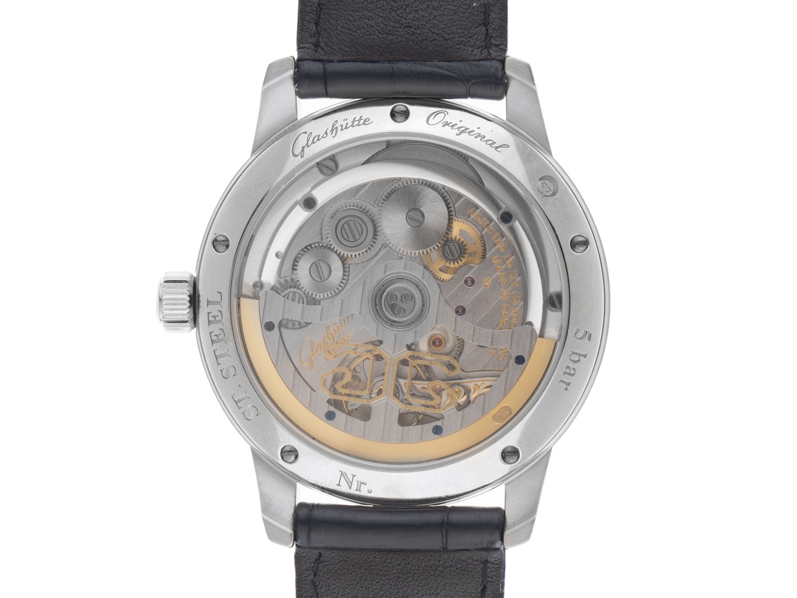 Glashütte Original Senator – Ref. 1-36-24-02-02-61, Neu – 6/7