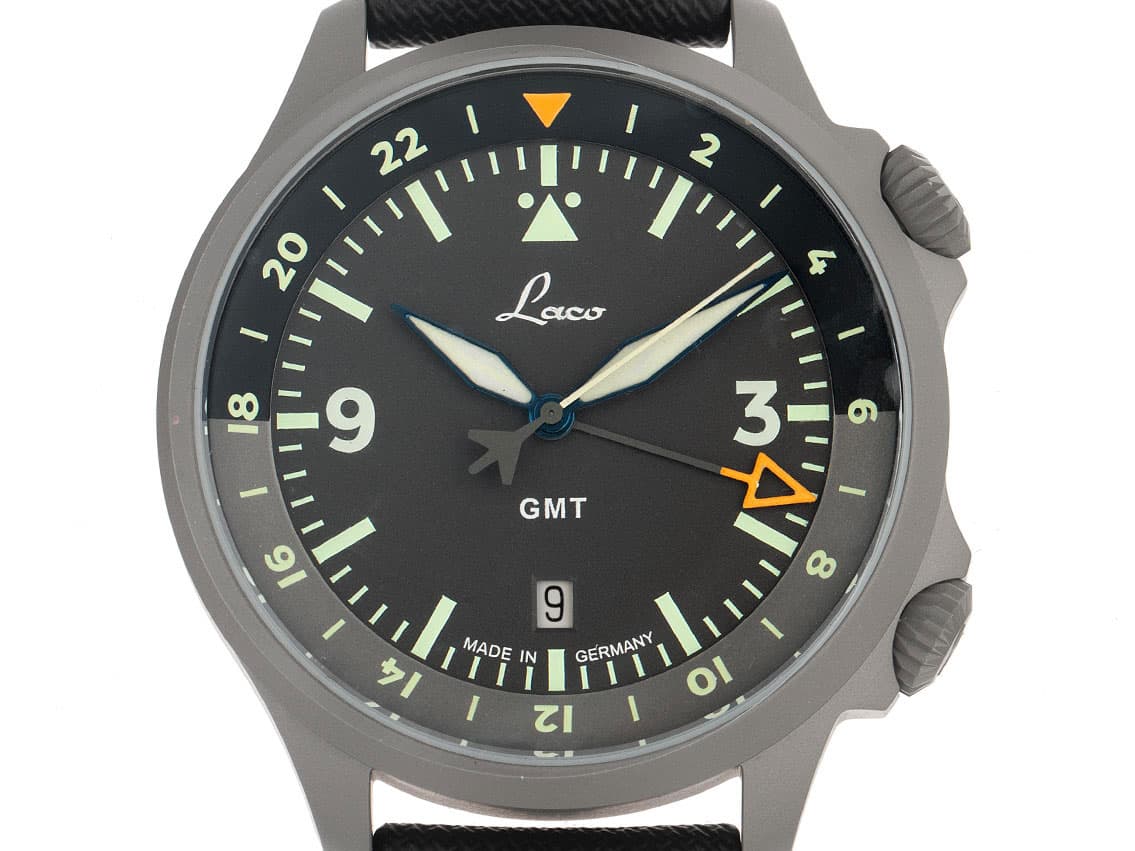 Laco Frankfurt GMT – Ref. 862120.2, Neu – Bild 1/6