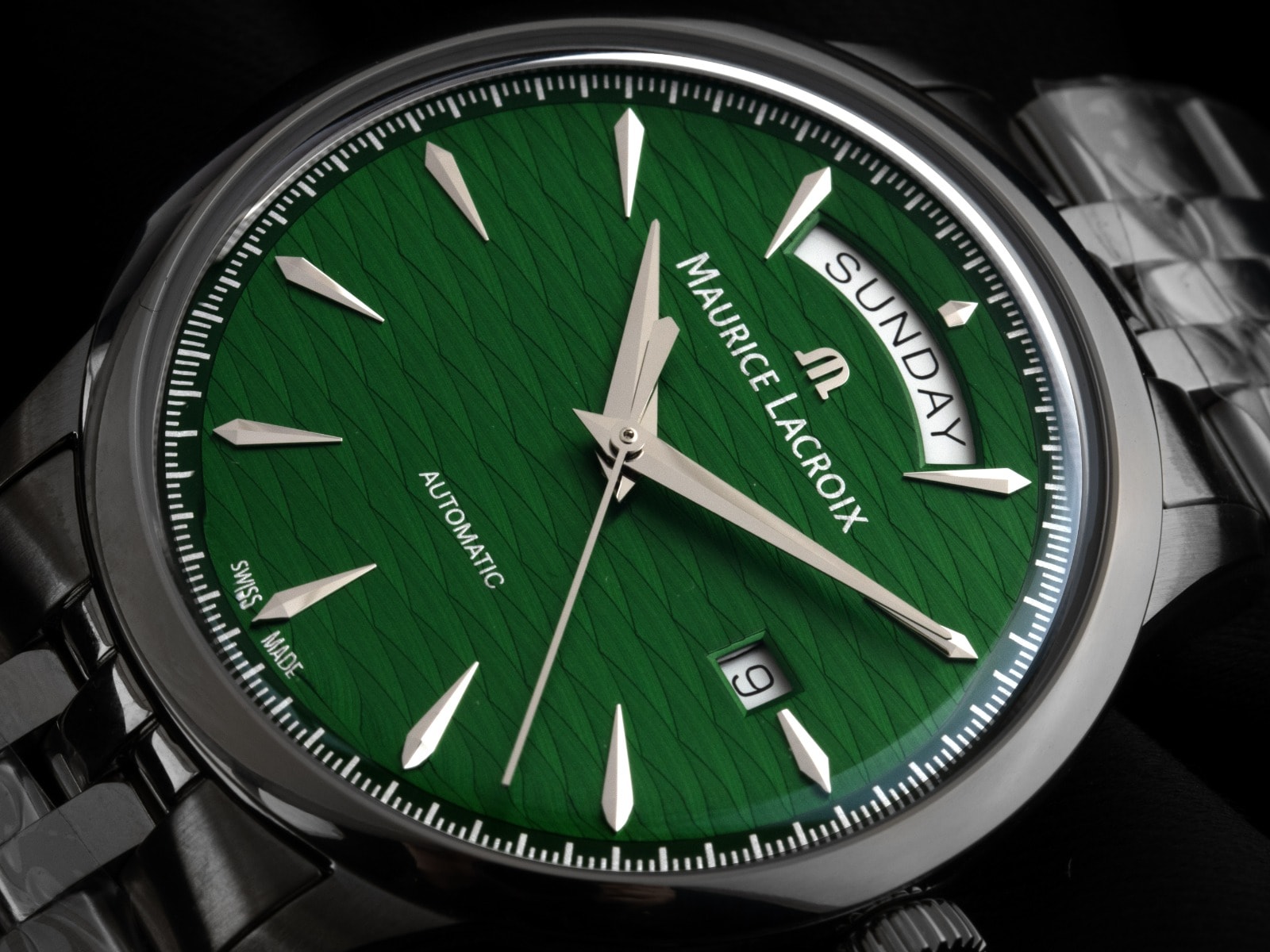 Maurice Lacroix 1975 – Ref. PT6158-SS002-13E-1, Neu – 3/7