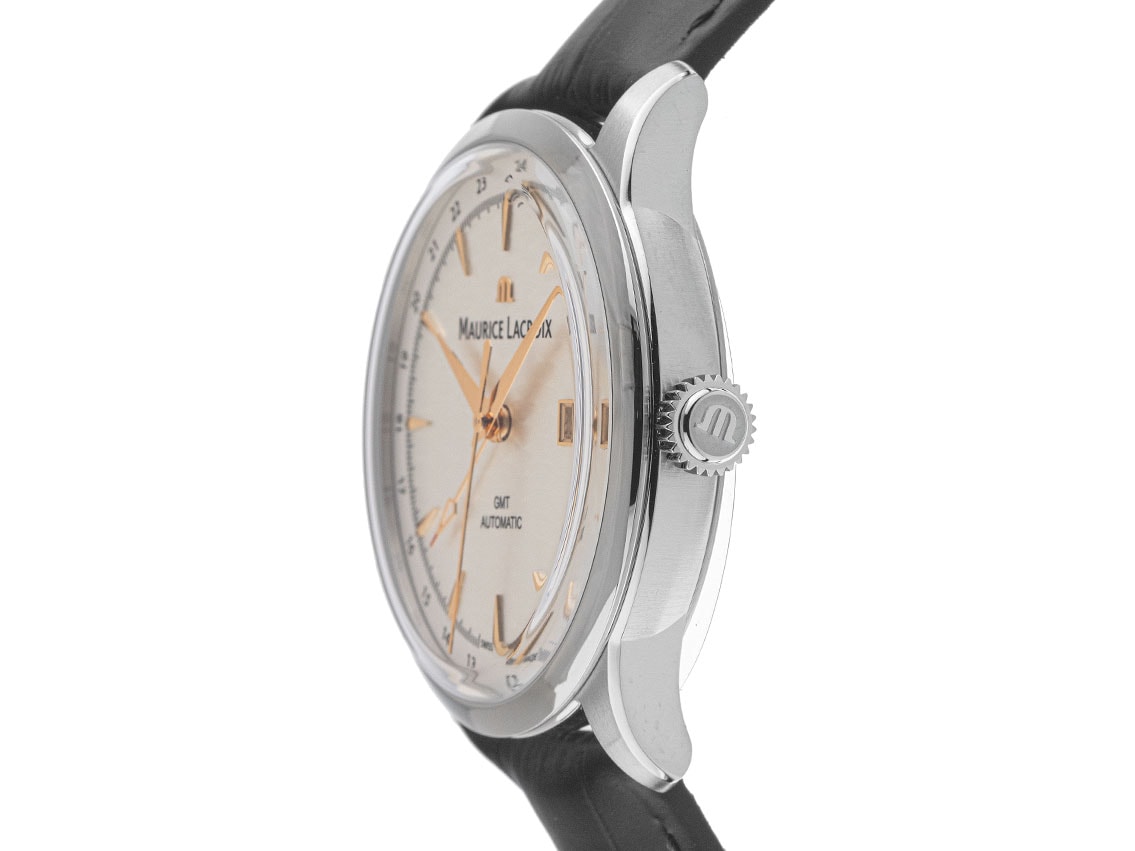 Maurice Lacroix GMT – Ref. 756048-SS001-131-2, Neu – 4/7