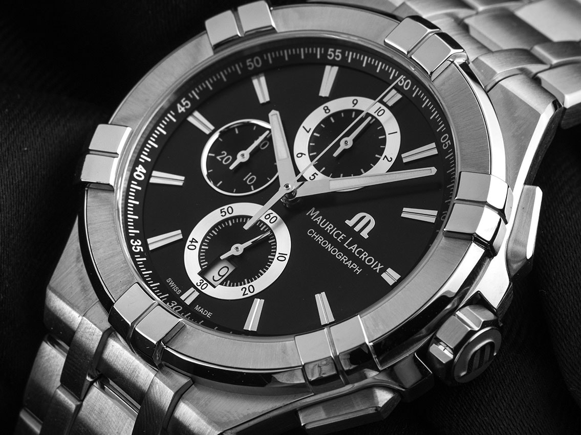 Maurice Lacroix Aikon – Ref. AI1018-SS001-330-2, Wie neu – 3/9
