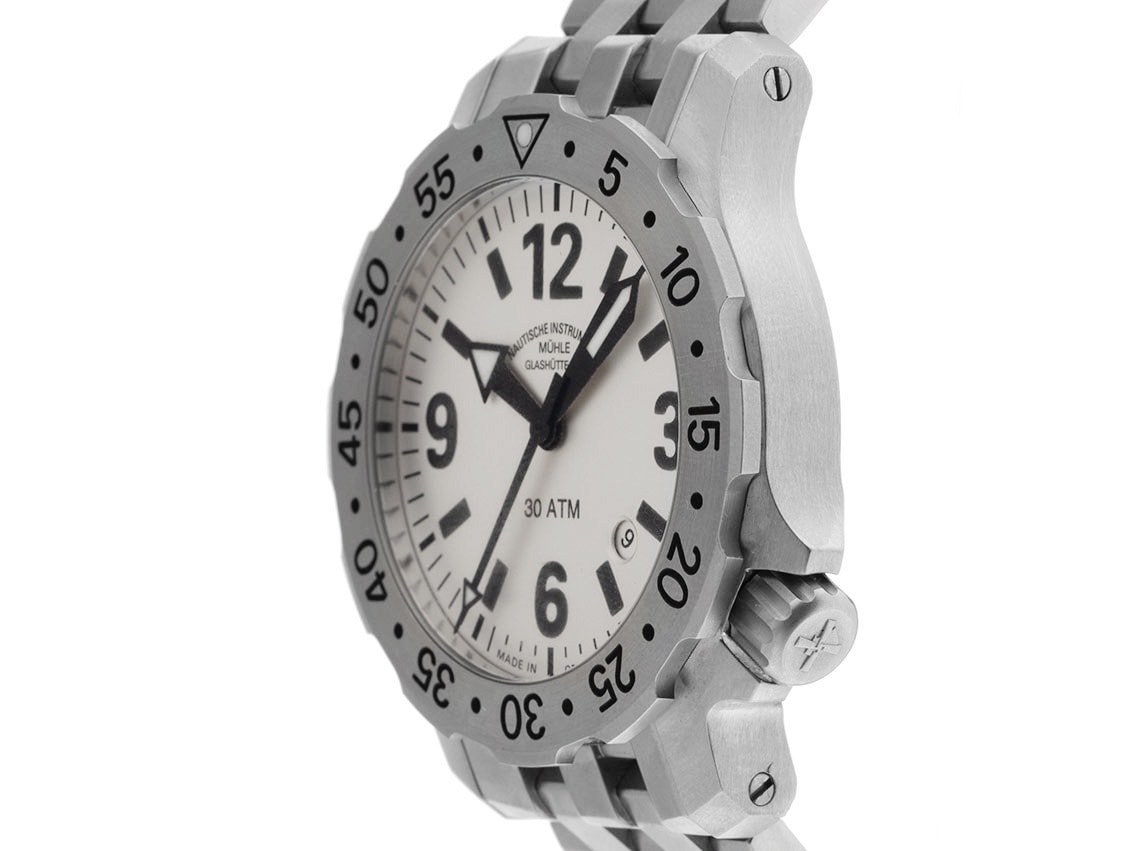 Mühle Glashütte Marine – Ref. M1-28-20, Sehr gut – 4/8