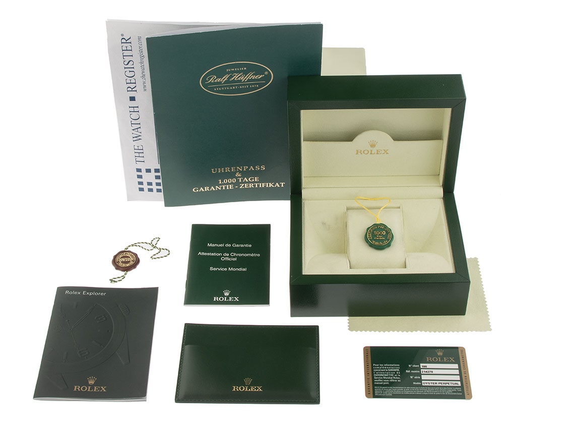 Rolex Explorer – Ref. 214270, very good – 2/10