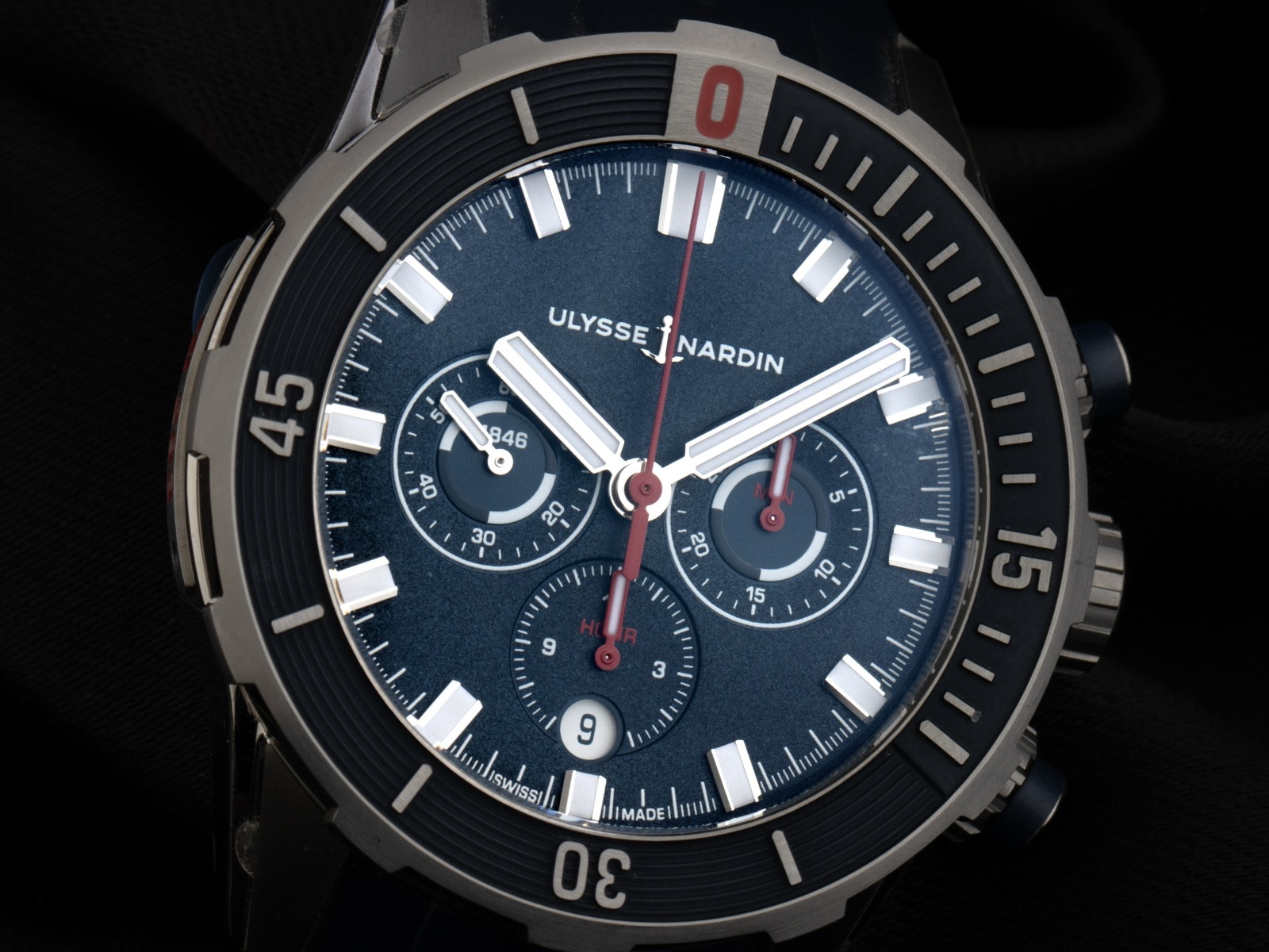 Ulysse Nardin Diver – Ref. 1503-170-3/93, New – 3/7