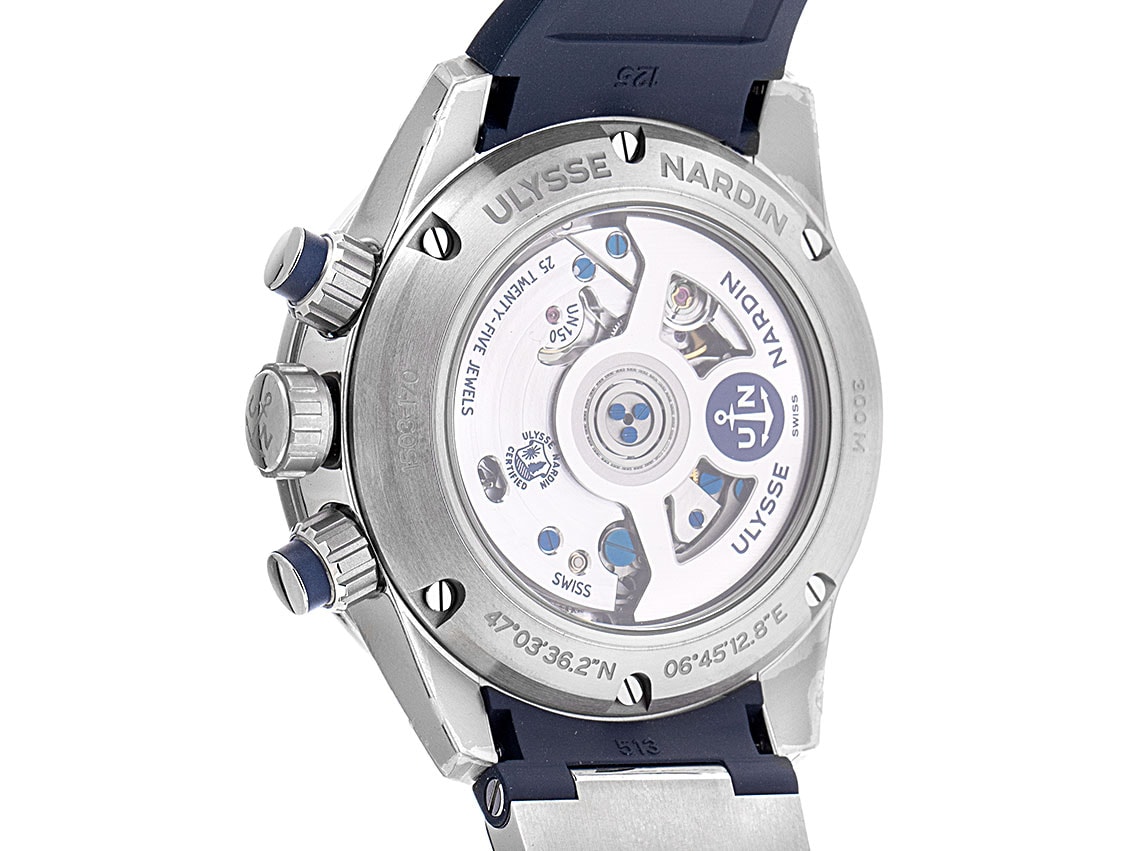 Ulysse Nardin Diver – Ref. 1503-170-3/93, New – 6/7