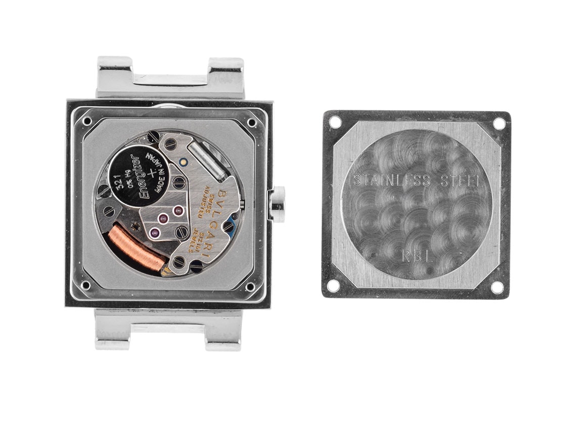 Bulgari Quadrato – Ref. SQ22SS, like new – 7/7