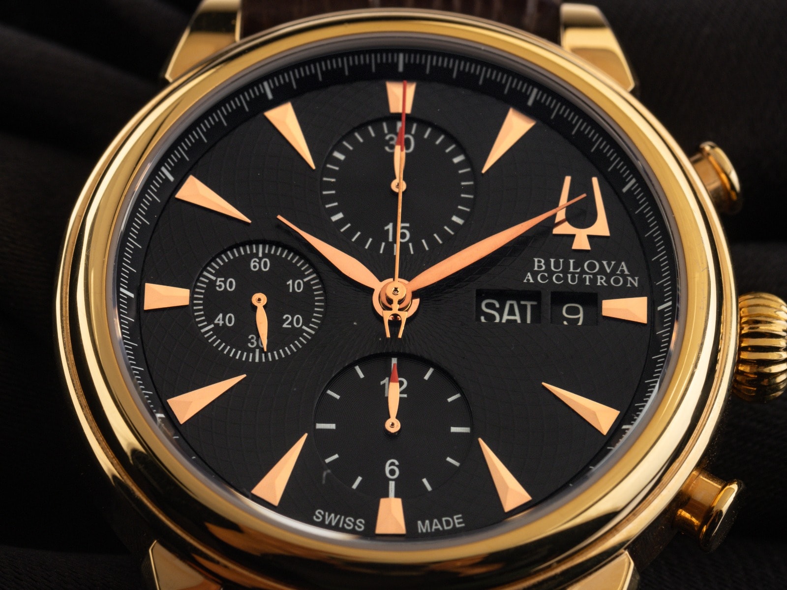 Bulova Accutron Spaceview – Ref. C969884, Gut – 3/8