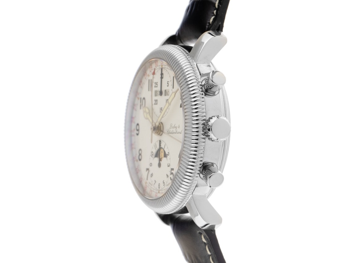 Dubey & Schaldenbrand Moondate Chronograph Triplo Calendério – Ref. 71243, very good – 4/7