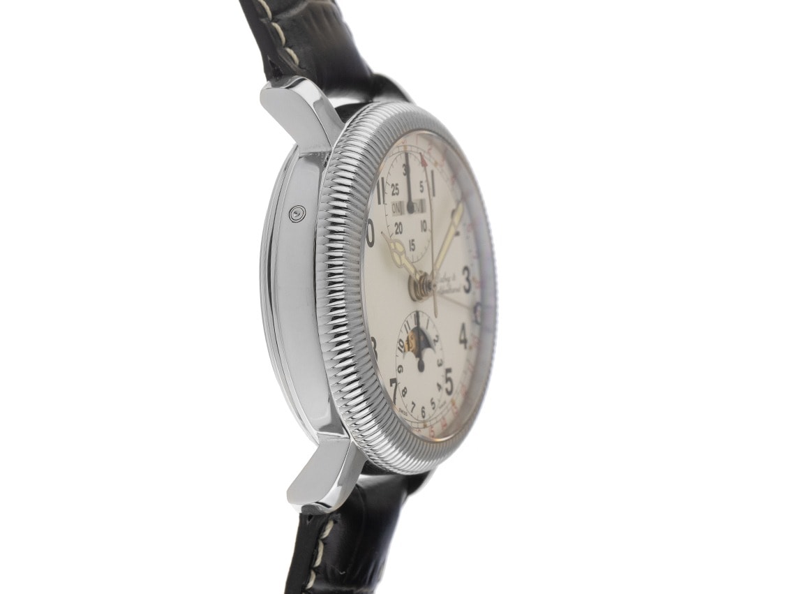 Dubey & Schaldenbrand Moondate Chronograph Triplo Calendério – Ref. 71243, very good – 5/7